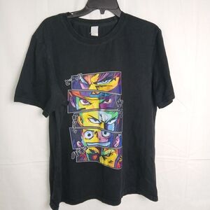 One Piece Luffy Zoro Yamato Franky Ace Anime Manga Men's Shirt Large